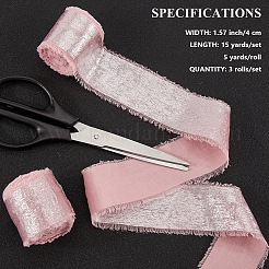 Односторонняя полиэфирная потертая лента горячего тиснения длиной 4.5 м. OCOR-WH20003-08D