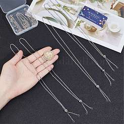 Изготовление ожерелья-слайдера из нержавеющей стали 304&nbsp;NJEW-SC0001-09