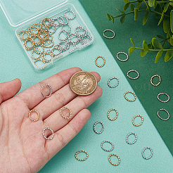 60 шт. 2-х цветные быстроразъемные соединения из нержавеющей стали 304 FIND-UN0003-83