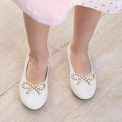 12 pz di decorazioni per scarpe con fiocco in lega di cristallo e strass&nbsp;FIND-HY0002-20