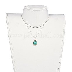Colliers avec pedentifs en verre&nbsp;NJEW-JN02586-01