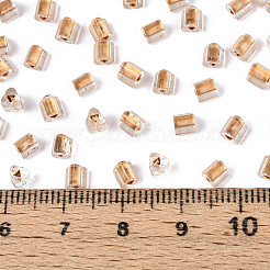 Прозрачные внутри цветные стеклянные бусины&nbsp;SEED-T007-13A