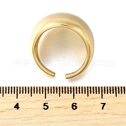 Открытые манжеты из латуни с микропаве и цирконием для женщин&nbsp;RJEW-K292-09G