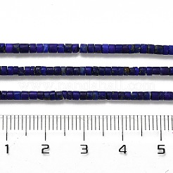 Нитки бусины из натурального ляписа-лазури G-Z074-C01