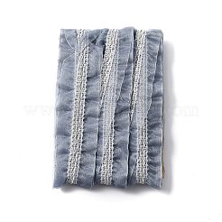 Плиссированная кружевная отделка из полиэстера OCOR-WH0060-36B