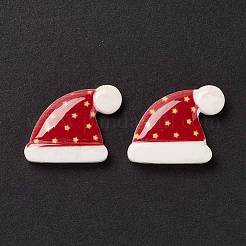 Weihnachtliche Cabochons aus undurchsichtigem Harz&nbsp;LS-CRES-P022-08