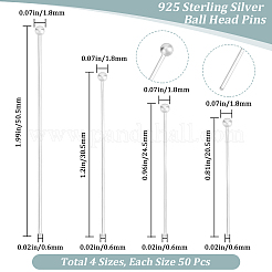 200 шт. 4 шт. латунных штифтов с ушком FIND-BBC0015-92