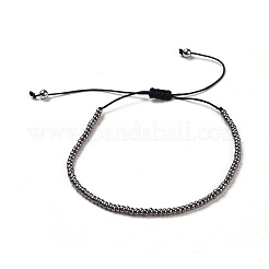 Плетеные браслеты из нейлоновой нити BJEW-JB04348