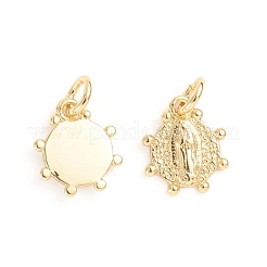 Латунные подвески&nbsp;ZIRC-E164-33G