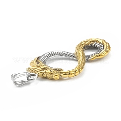 Grands pendentifs en acier inoxydable 304 avec placage ionique (IP)&nbsp;STAS-G303-44G
