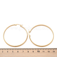 Creolen aus Edelstahl 201&nbsp;EJEW-Q026-17G-D