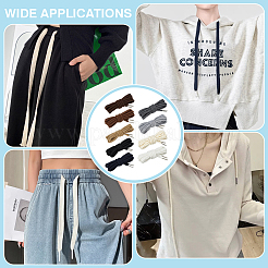 36 шт. 9-х цветные сменные шнуры-шнурки из хлопка AJEW-BC0009-10