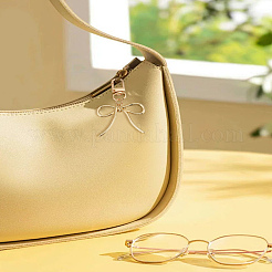 1 шт. подвеска-бантик из сплава и смолы&nbsp;AJEW-LP0006-10G