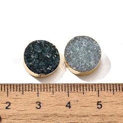 Окрашенные естественно druzy агат бисером G-K191-03