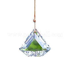 Пятиугольные граненые стеклянные ловцы солнца k9&nbsp;PW-WGF4A09-01