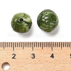 Двухцветные непрозрачные акриловые бусины&nbsp;LS-OACR-G037-02G