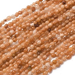 Натуральный красный авантюрин бисер нитей G-I389-A07