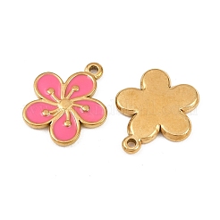 Подвески из нержавеющей стали 304 с эмалью&nbsp;STAS-A135-15B-G