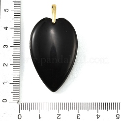 Natürlichen Obsidian Anhänger&nbsp;G-G470-03G-01