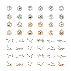 4 комплект 4 стилей подвески из цинкового сплава FIND-CD0001-09