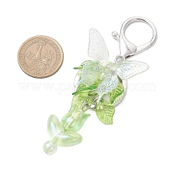 3 шт. акриловые кулоны-бабочки и тюльпаны&nbsp;KEYC-JKC01437