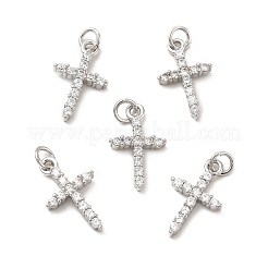 Латунные микро проложить кубического циркония подвески&nbsp;KK-E068-VB272