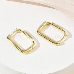 Pendientes de aro de circonio cúbico de micro pave de latón&nbsp;KK-CBA98BA-01G-D