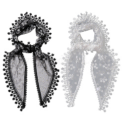 2 шт. двухцветные повязки на голову из полиэстера для женщин OHAR-CY0001-03