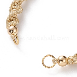 Регулируемый браслет из плетеного шнура из полиэстера AJEW-JB00848-07