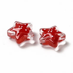 Прозрачные стеклянные бусины&nbsp;LAMP-M011-05D