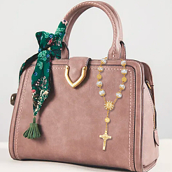 6шт. 6-х цветный набор из стеклянных четок и бусин-жемчуга BJEW-GO0001-01