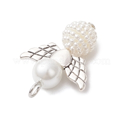 50 ciondolo in perla imitazione acrilica e perla di vetro&nbsp;PALLOY-JF04038-06
