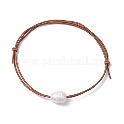 Браслеты из натурального пресноводного жемчуга BJEW-JB11225