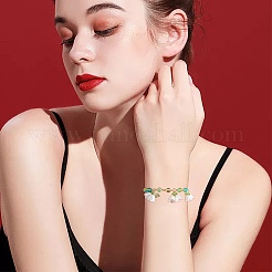 40шт. пластиковые подвески в виде ландыша JX634A