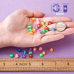 Прозрачные акриловые бусины TACR-TA0001-09