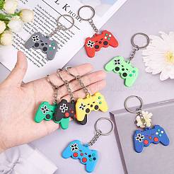 18шт 9 цвета пвх игровой контроллер брелок KEYC-SZ0001-10
