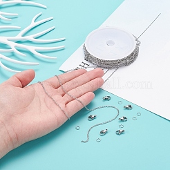 Цепи из нержавеющей стали 304 длиной 10 м&nbsp;DIY-YW0003-59