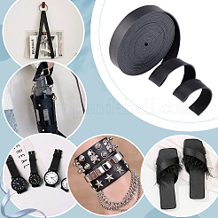 Плоский шнур из искусственной кожи длиной 5 м. AJEW-WH0419-67C