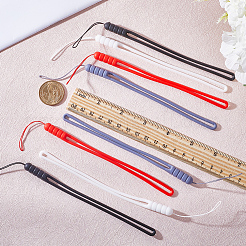 24шт 4-х цветный силиконовый ремешок на запястье AJEW-GF0007-57