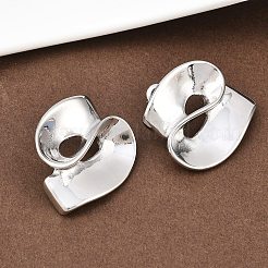 Серьги-гвоздики из нержавеющей стали 304 EJEW-K268-75P