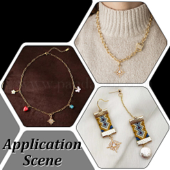 16 шт. Латунные подвески с микропаве&nbsp;KK-UN0005-24