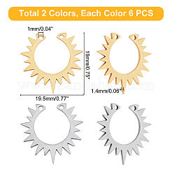 201 подвеска из нержавеющей стали с лазерной резкой&nbsp;STAS-UN0014-30