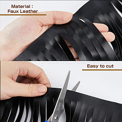 1 шт. лента-кисточка из искусственной кожи&nbsp;OCOR-FH0001-45