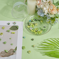 Фарфоровые бусины ручной работы&nbsp;PORC-ME0001-15