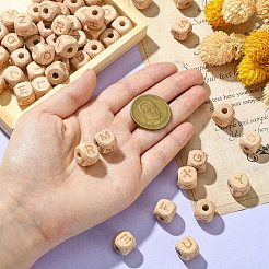 2 пакетик деревянных бусин&nbsp;WOOD-CJ0001-99