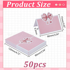 Бумажные карточки для расстановки столов&nbsp;AJEW-WH0314-967