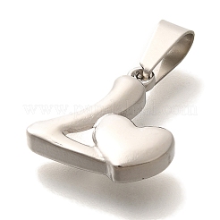 Подвески из нержавеющей стали 304 с защитой от потускнения STAS-U035-12P