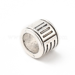 Европейские сплавочные бусины тибетского стиля  PALLOY-P293-124AS