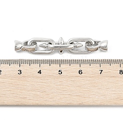 Латунные микро проложить кубического циркония раз за застежками KK-U059-07P