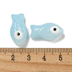 Прозрачные стеклянные бусины ручной работы&nbsp;X-GLAA-N0028-03D